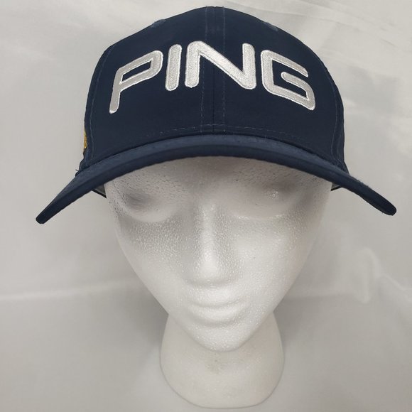 Ping Golf Firebirds Navy & White Adjustable Cap - Picture 1 of 9
